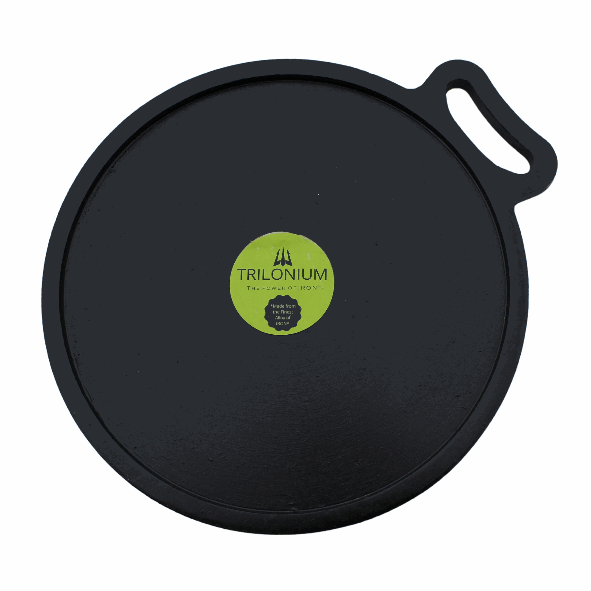 Cast Iron Dosa Tawa, Pre-Seasoned, 10.25 inches