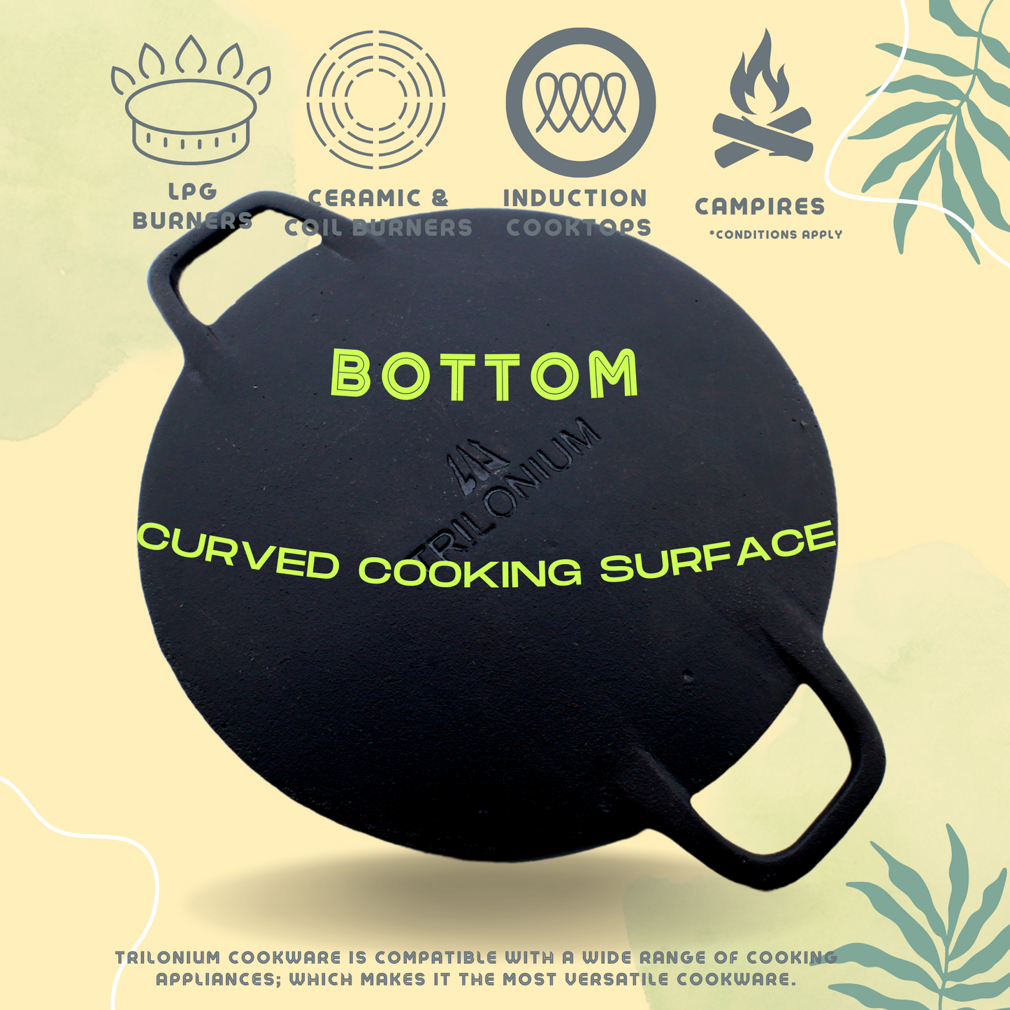 Trilonium Heritage Cookware Set of 2