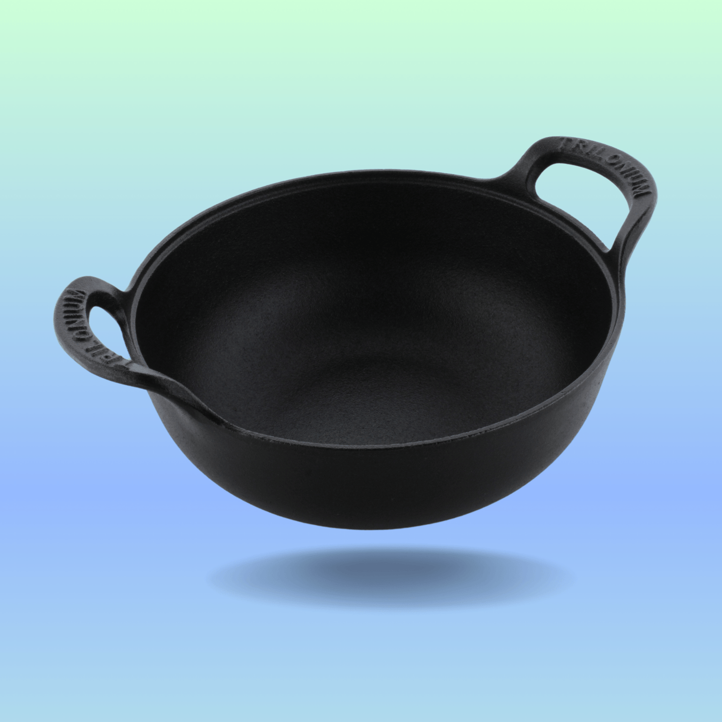 Trilonium Wooden Handle 20cms Skillet + Crockwok 24cms Combo