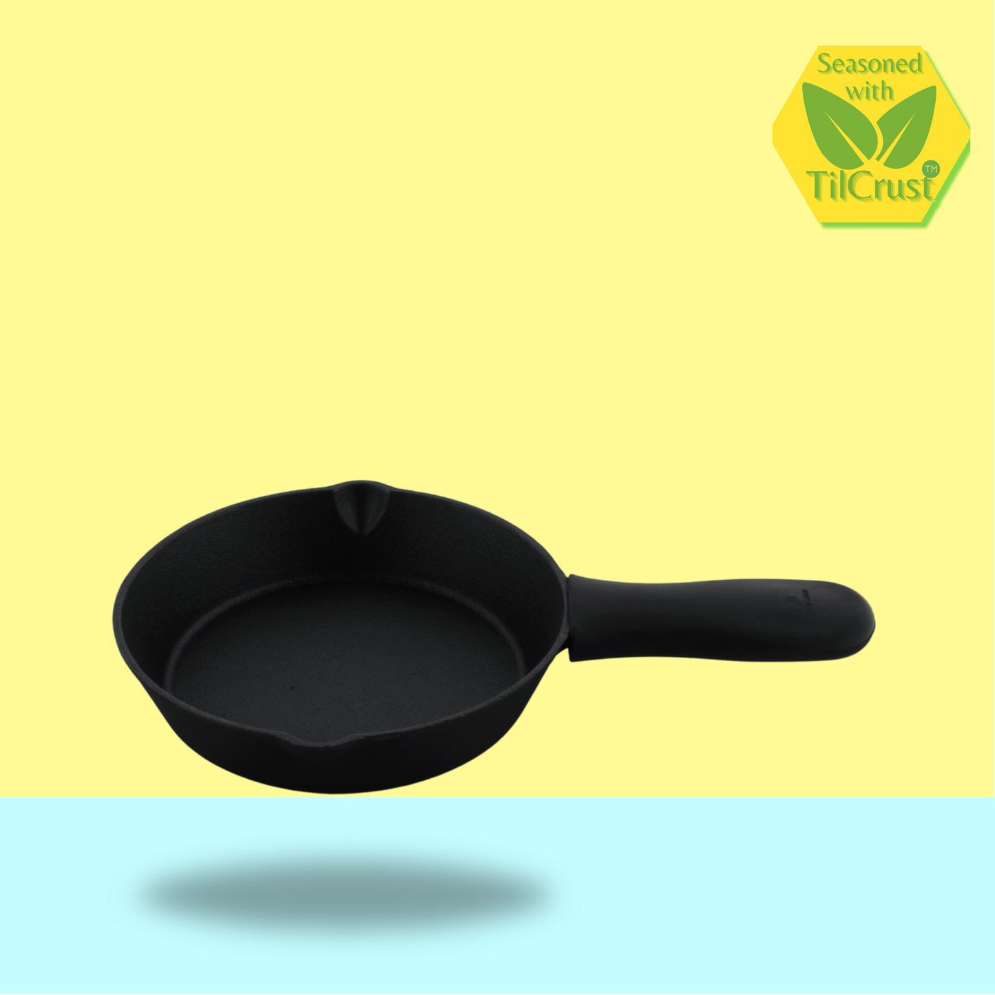 Trilonium Pre-Seasoned Cast Iron Classic Skillet 8 inches