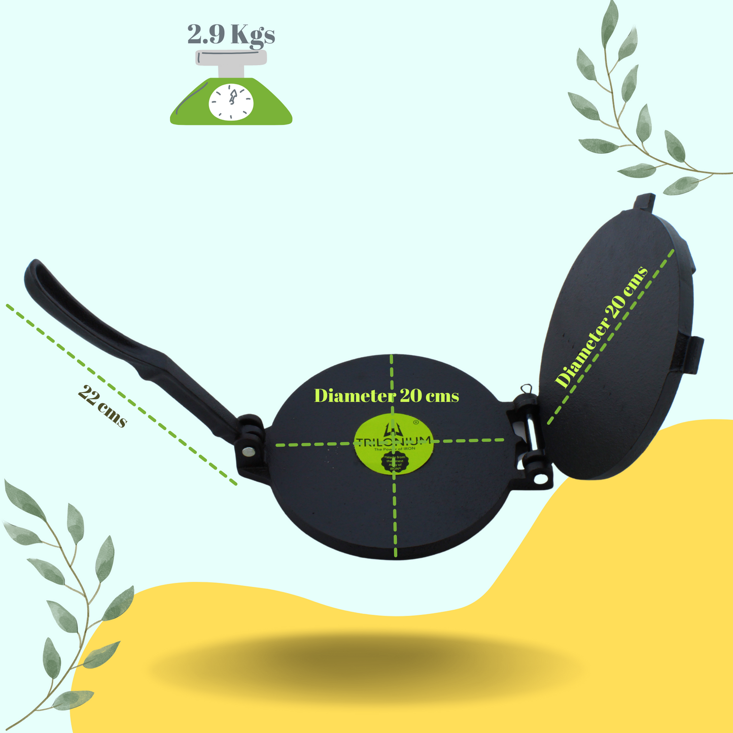 Trilonium Master Roti Maker Set