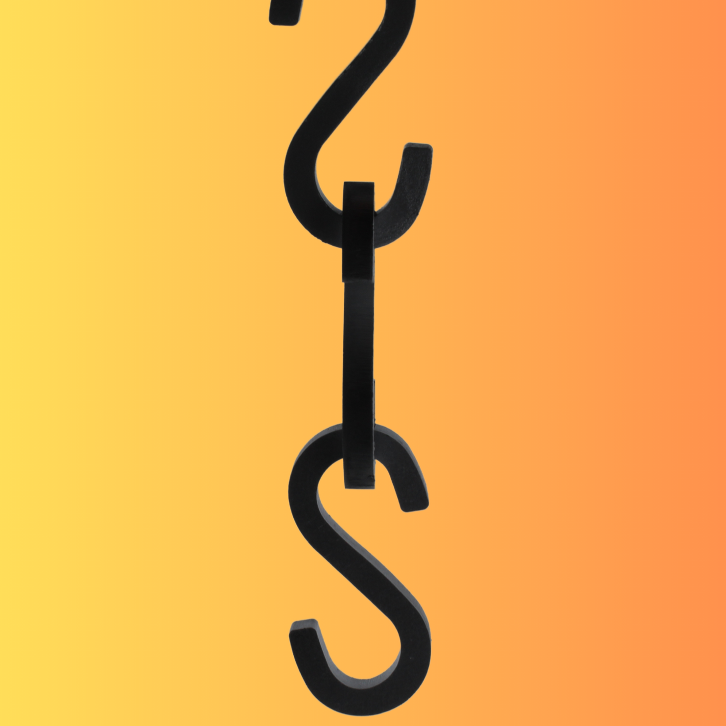Trilonium S-shaped Iron Hooks Set of 3 pcs