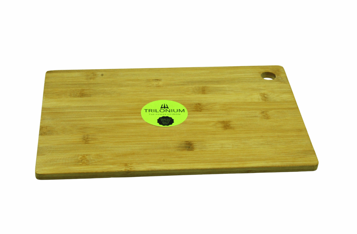 Bamboo Chopping Board | Cutting Board 13 x 9 inches | 0.52 KG TRILONIUM | Cast Iron Cookware