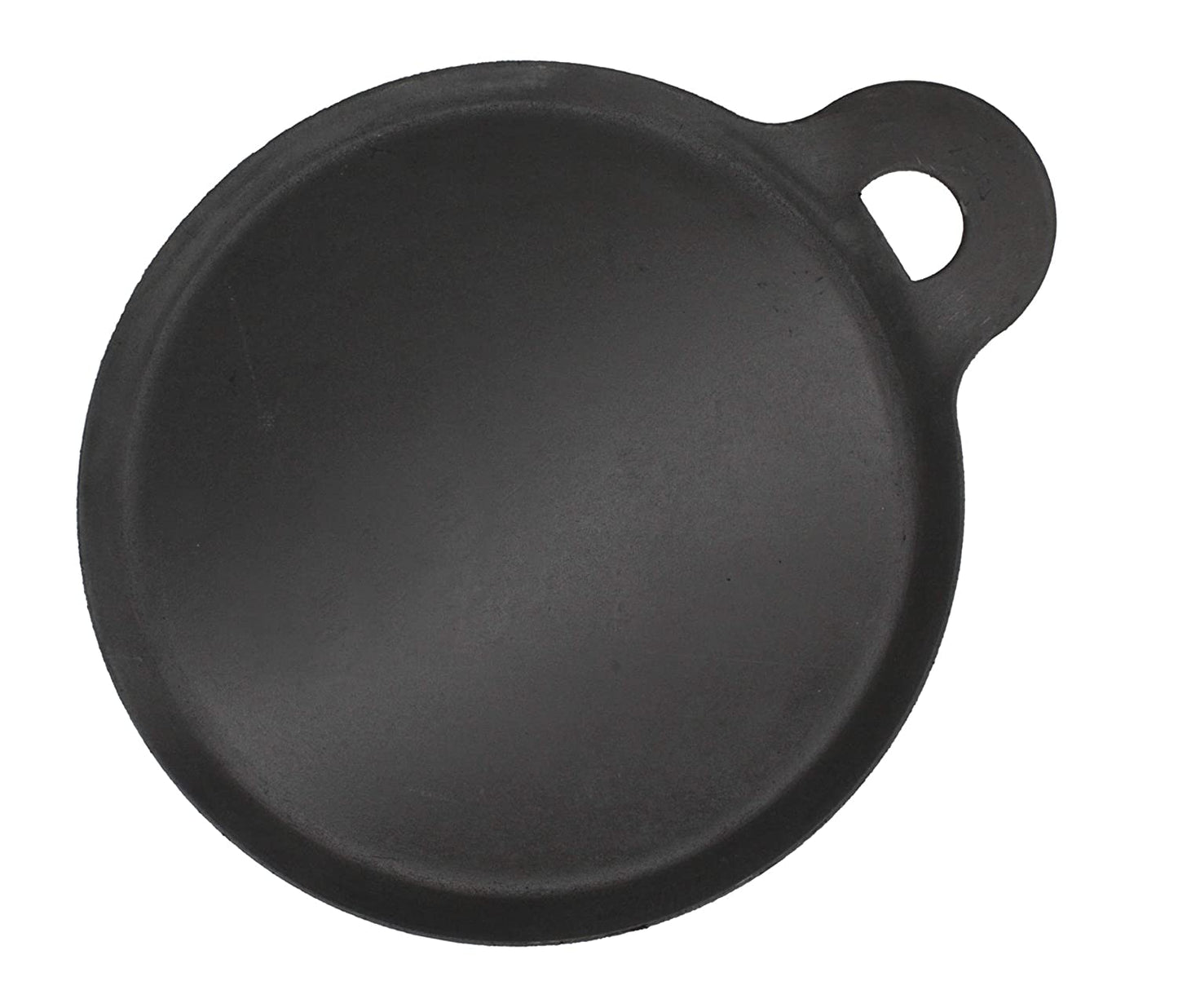 Iron Dosa Tawa | Pizza Pan | Roti Tawa with Ladle | 26cm | 1.13 KG | Induction Compatible TRILONIUM | Cast Iron Cookware