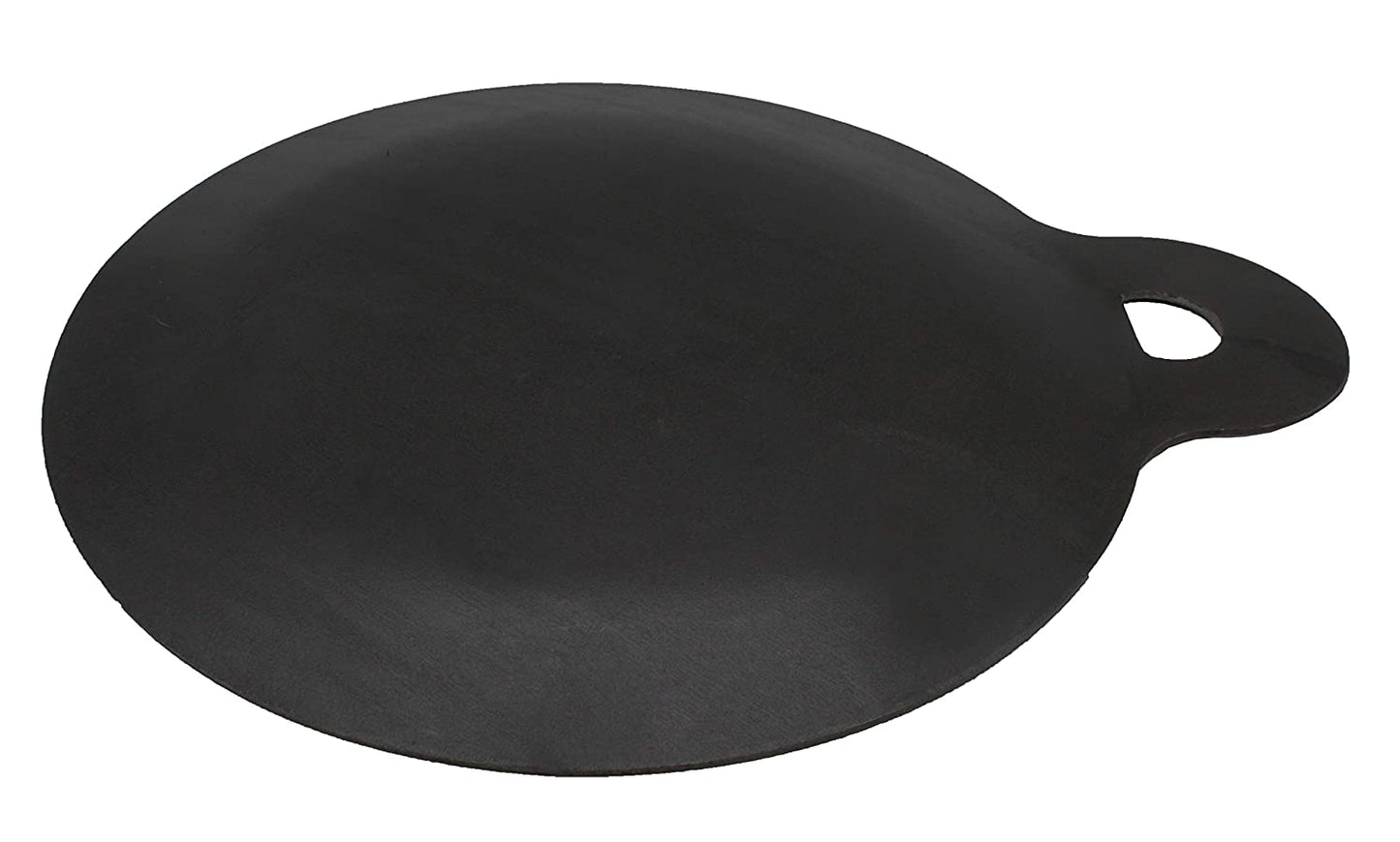 Iron Dosa Tawa | Pizza Pan | Roti Tawa with Ladle | 28cm | 1.43 KG | Induction Compatible TRILONIUM | Cast Iron Cookware