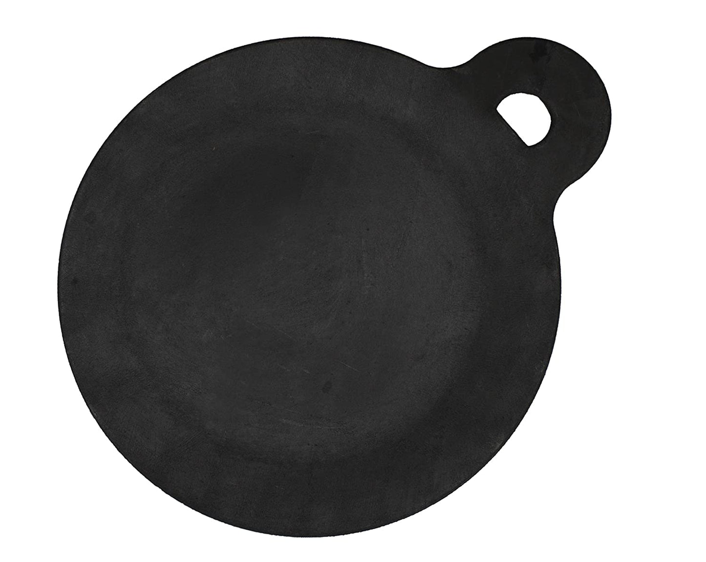 Iron Dosa Tawa | Pizza Pan | Roti Tawa with Ladle | 28cm | 1.43 KG | Induction Compatible TRILONIUM | Cast Iron Cookware