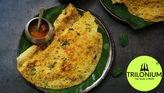 Crispy and Delicious Rava Dosa: Learn How to Make it Perfectly on Trilonium Cast Iron Tawa