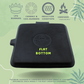 Cast Iron Grill Pan with Foldable Handle | Pre-Seasoned | 24cm | 1.5 Kgs | Square | Induction Compatible
