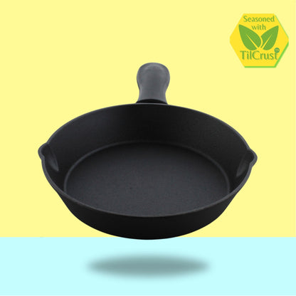 Trilonium Unicorn tawa, CrockWok kadhai and Classic skillet cast iron combo – view 21