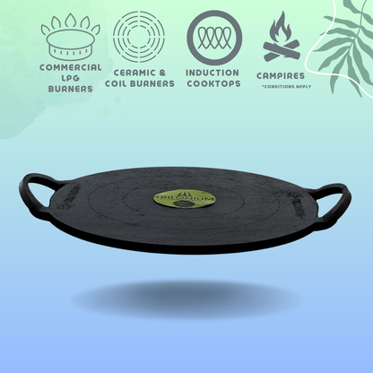 Trilonium Crockwok 24cm + Boulder Tawa 30cms Combo