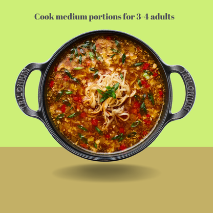 Trilonium Cast Iron Concave Tawa 28cms + Sleek Skillet 10 inches + Crockwok Kadhai 26cms Combo Set