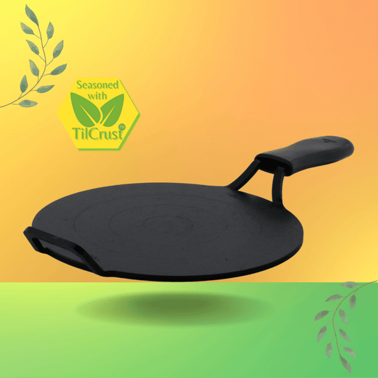 Trilonium Triple Seasoned Iron Dhruva Tawa 28cms, 3 kgs