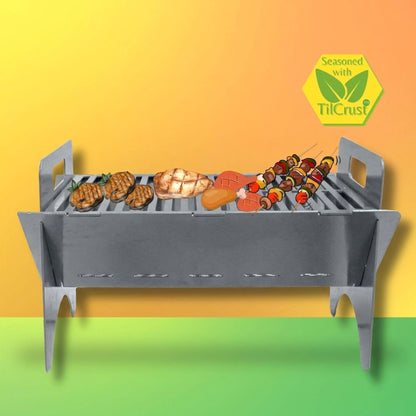 Trilonium Iron Classic Barbecue Grill Flat Pack
