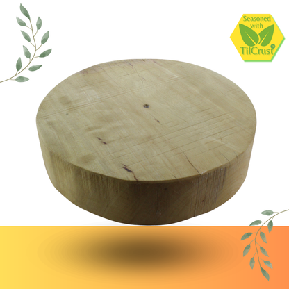 Trilonium Solid Hard Wood Natural cutting board 10 inches