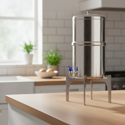 Trilonium Iron Water Filter/Flower Pot/Matka Stand