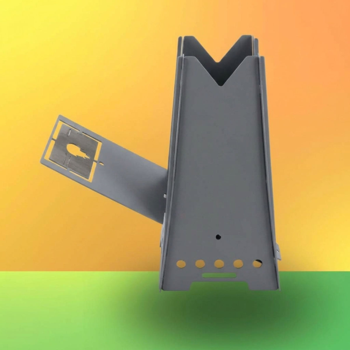 Trilonium Iron Agni Mini Wood-Fired Rocket Stove Flatpack