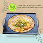Trilonium Pre-Seasoned Iron Boulder Square Griddle Dosa Tawa 38 x 38 cms , Ultra Smooth, Weights 9.5 Kgs