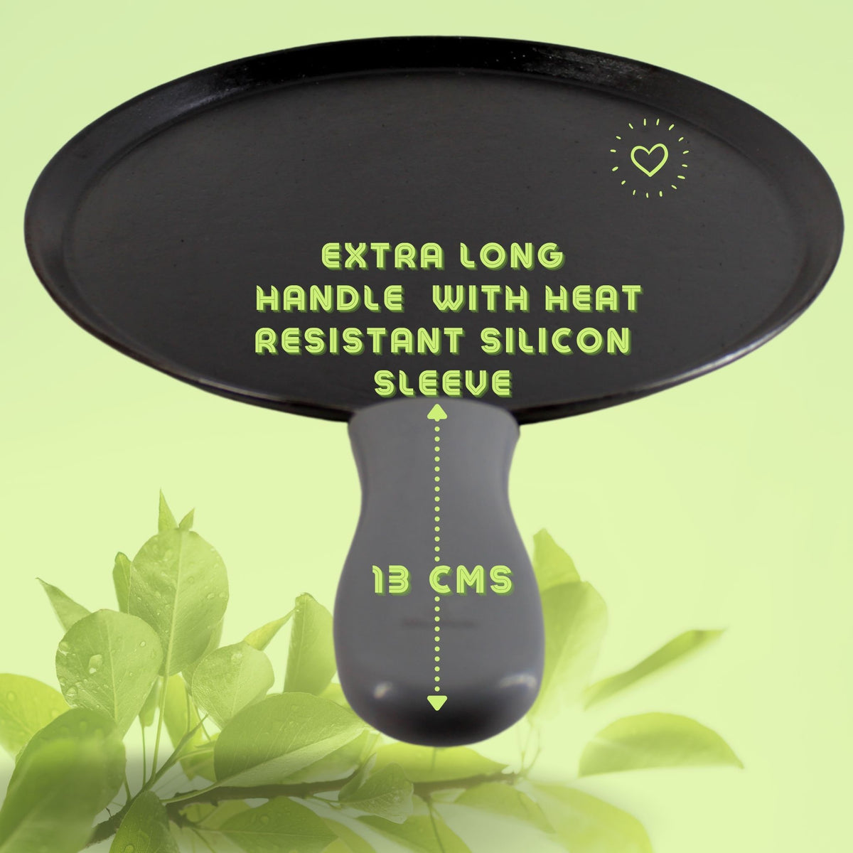 Trilonium Unicorn tawa, CrockWok kadhai and Classic skillet cast iron combo – view 9