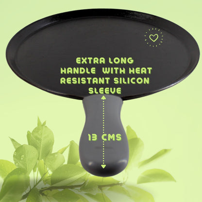 Trilonium Unicorn tawa, CrockWok kadhai and Classic skillet cast iron combo – view 9