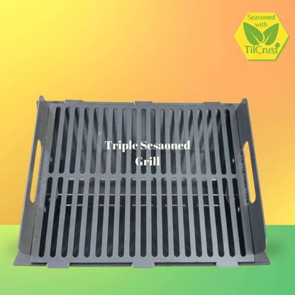 Trilonium Iron Classic Barbecue Grill Flat Pack