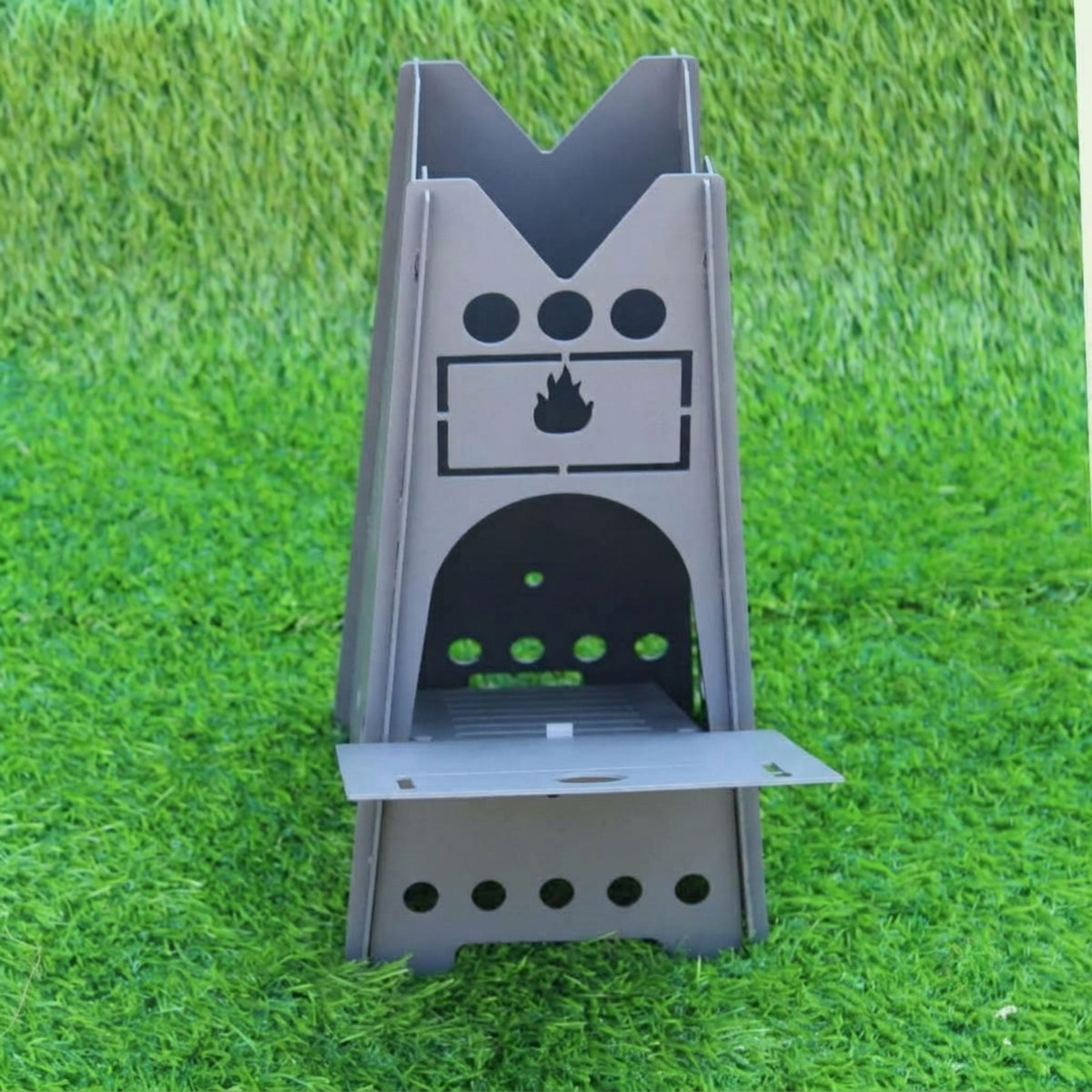 Trilonium Iron Agni Mini Wood-Fired Rocket Stove Flatpack