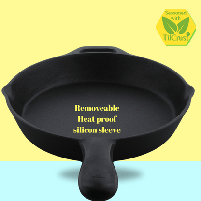Trilonium CrockWok 24cm with lid + Infinity 3.0 Tawa 30cm + Tadka Pan 11cm + Classic Skillet 30cm