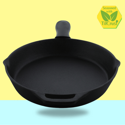 Trilonium CrockWok 24cm with lid + Infinity 3.0 Tawa 30cm + Tadka Pan 11cm + Classic Skillet 30cm