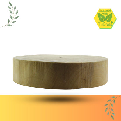 Trilonium Solid Hard Wood Natural cutting board 10 inches