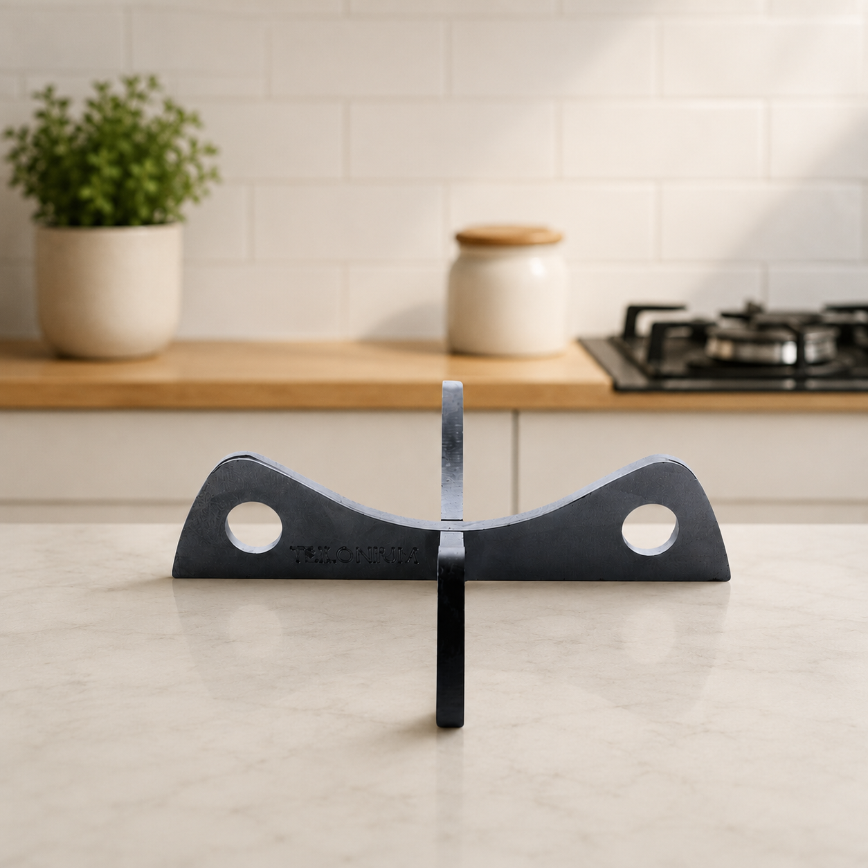 Trilonium Iron Hot Pot and Pan Trivet Stand