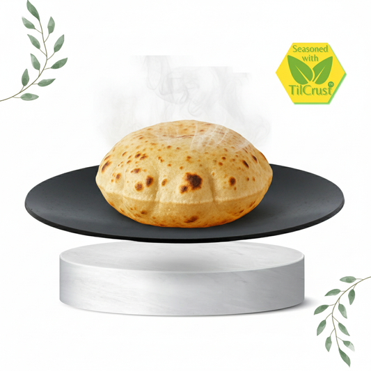 Trilonium Triple seasoned Iron Roti Tawa Plate - 11 inches