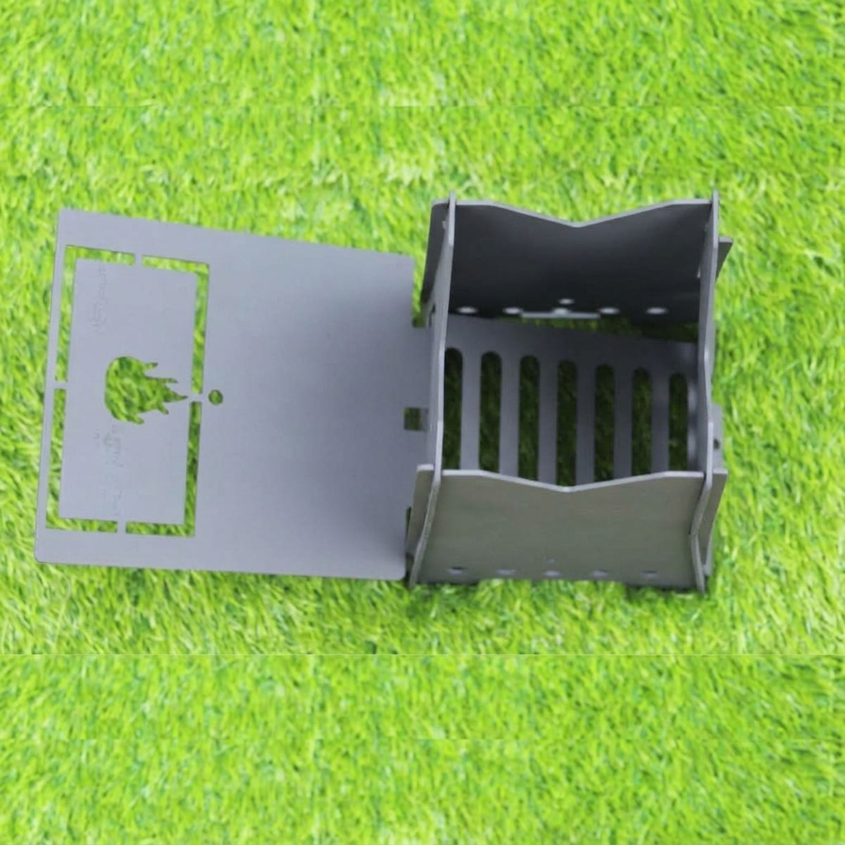Trilonium Iron Agni Mini Wood-Fired Rocket Stove Flatpack