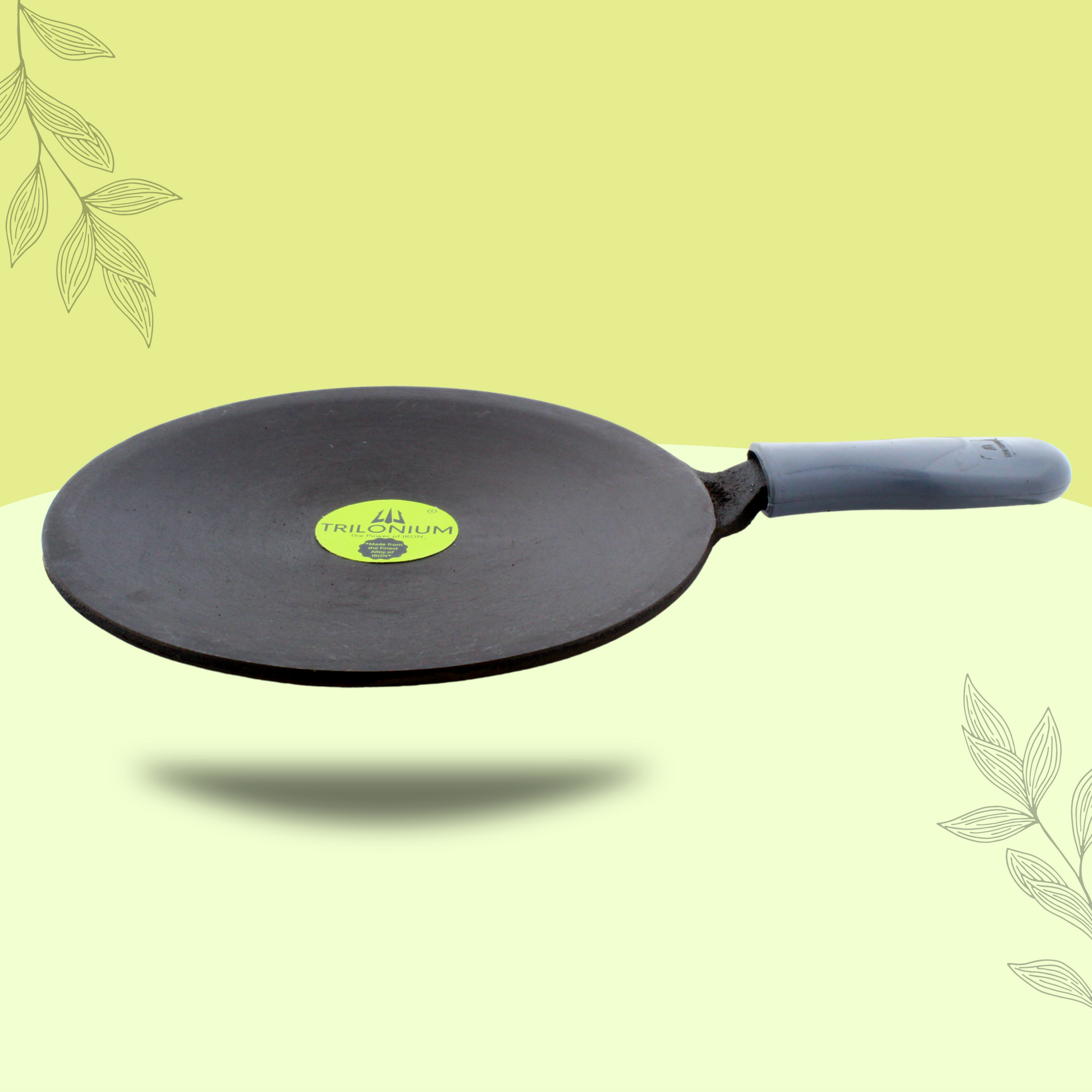 Traditional Handmade Cast Iron Tawa/pan No Chemical Coating, No Painting  Induction Suitable for Roti,chapati,dosa Omelette,uthappam 12 Inch 