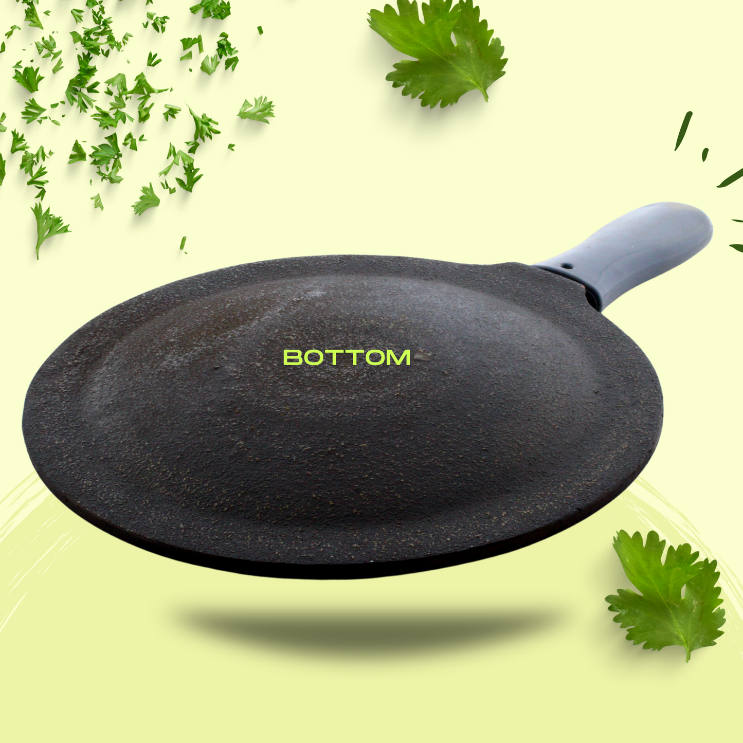 Seasoned Cast Iron Tawa with Handle for Dosa / Chapati / Roti - Essential  Traditions by Kayal
