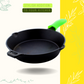 Cast Iron Skillet | Fry Pan | Pre-Seasoned | 10 inches | 2 Kgs | Induction Compatible | Free Silicone Heat Proof Sleeve Grip for hot handles