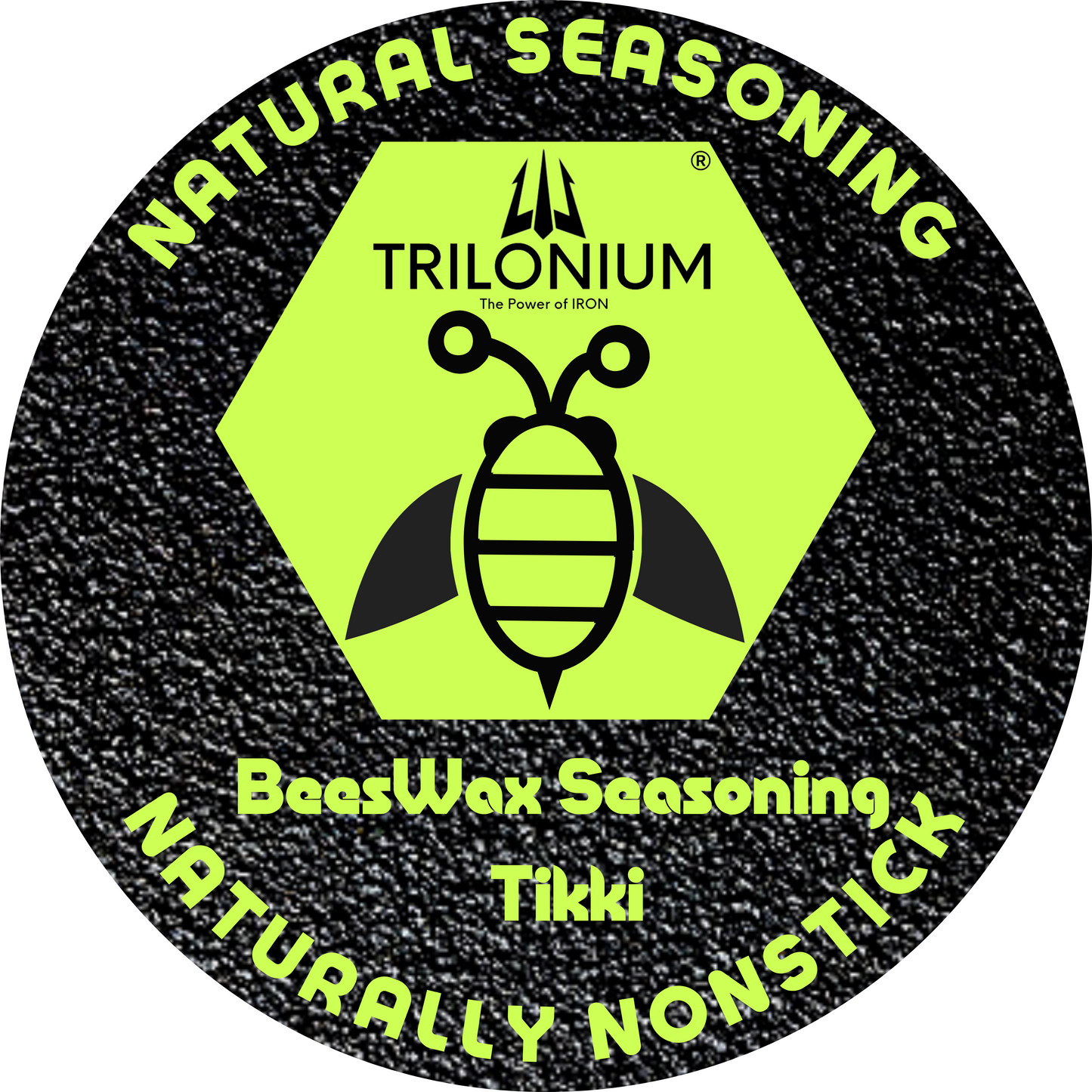 BeesWax Seasoning Tikki | Suitable for all Pre-Seasoned Cookware TRILONIUM | Cast Iron Cookware