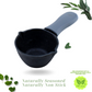 Cast Iron Tadka Pan | Tempering Pan | Pre-Seasoned | Dia 12 cms | Depth 6 cms | Weight 800 gms | With Heat Proof Silicone Sleeve