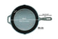 Cast Iron Skillet | Fry Pan | Pre-Seasoned | 10 inches | 3.16 KG | Induction Compatible TRILONIUM | Cast Iron Cookware