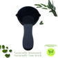 Cast Iron Tadka Pan | Tempering Pan | Pre-Seasoned | Dia 12 cms | Depth 6 cms | Weight 800 gms | With Heat Proof Silicone Sleeve