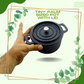 Trilonium Cast Iron Mini Cocotte Serving Pot 14 cms, Pre-Seasoned