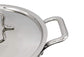 Stainless Steel Kadhai with Lid | Triply | 2 Litres | 22cm | 1.42 KG TRILONIUM | Cast Iron Cookware