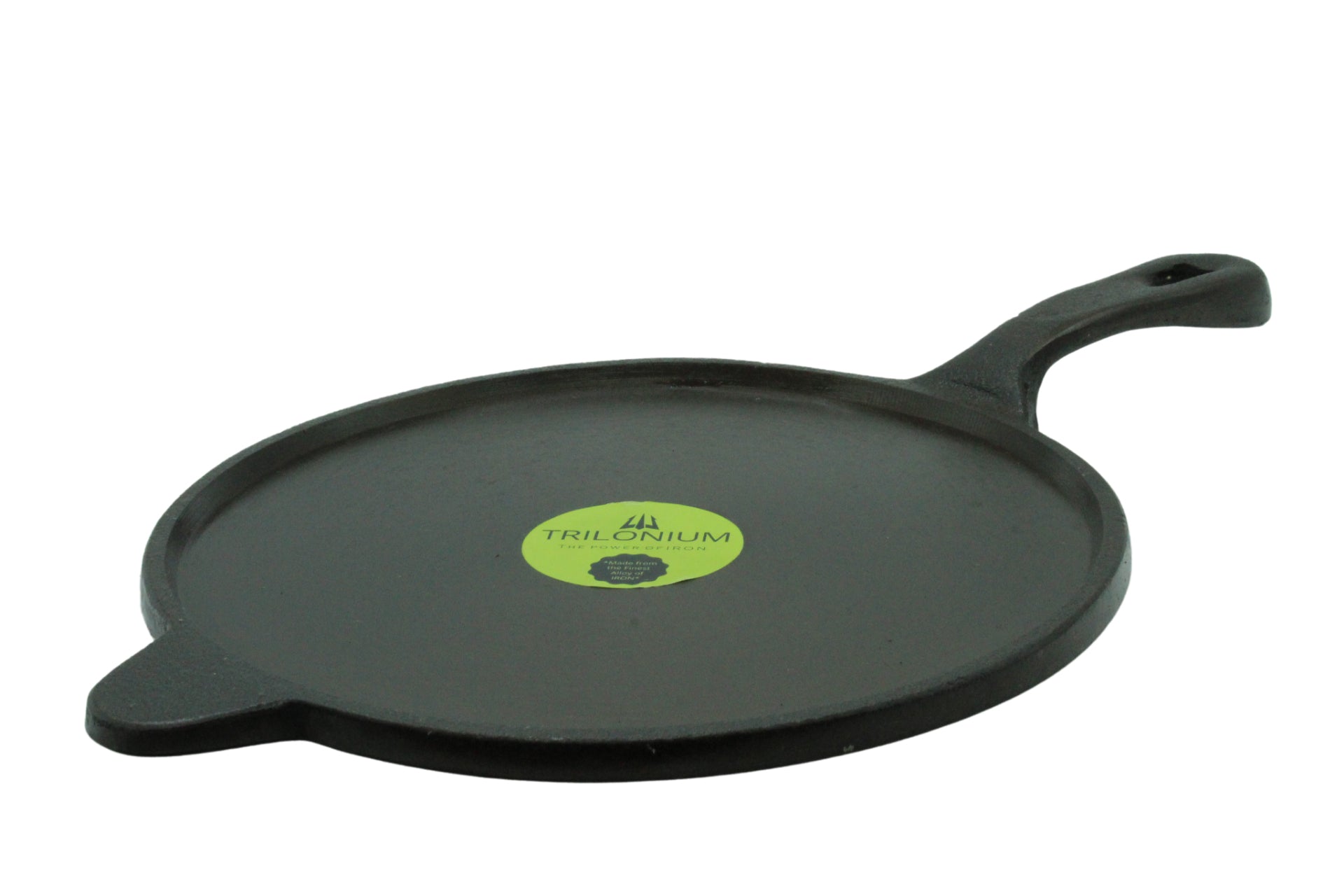 Cast Iron Dosa Tawa | Pre-Seasoned | 10.25 inches | 2.36 KG | Induction Cooktops TRILONIUM | Cast Iron Cookware