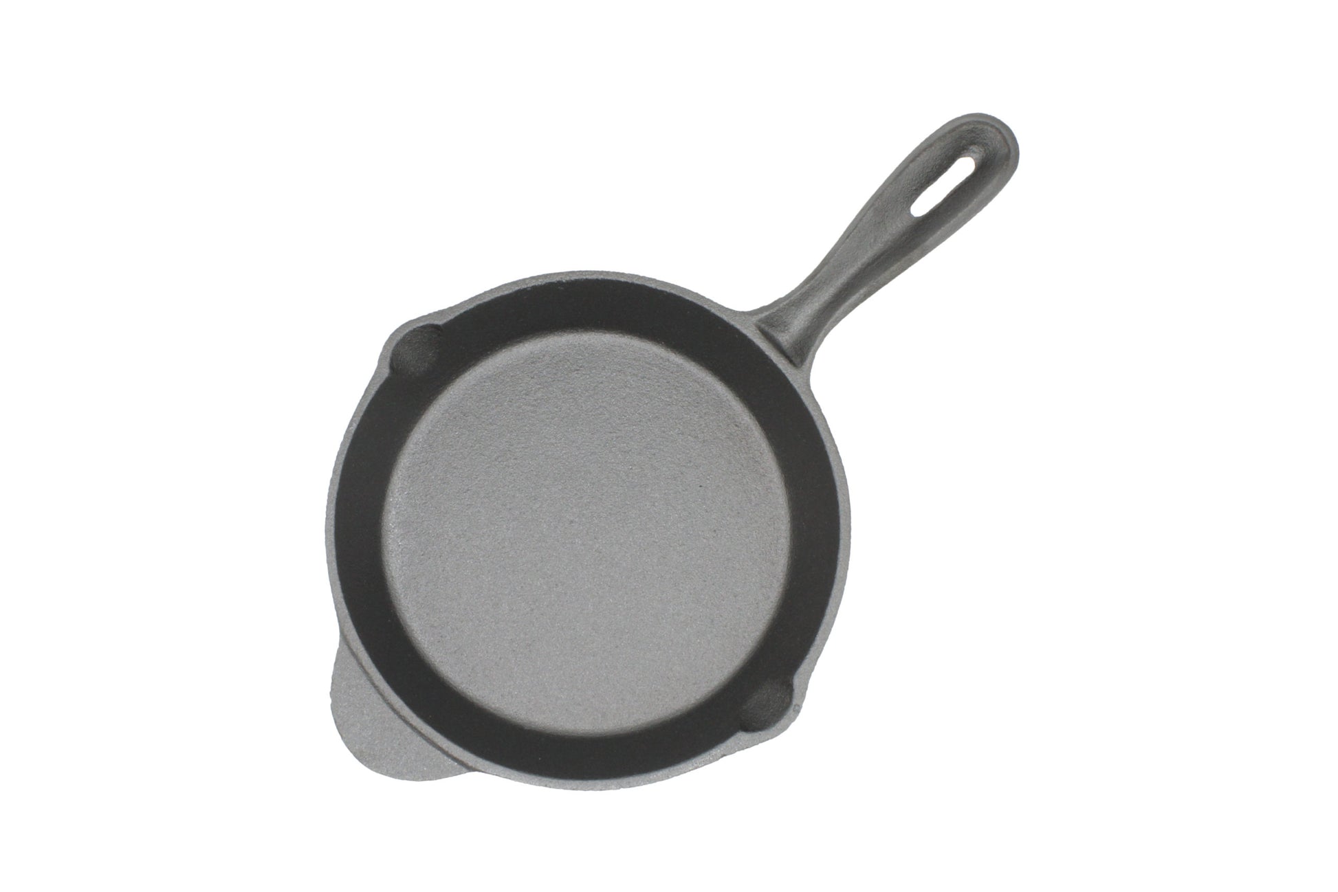 TRILONIUM Cast Iron Skillet / Fry Pan / Sleek / Pre-Seasoned / 12 inches /  Induction Compatible