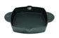 Cast Iron Skillet | Pre-Seasoned | 26cm | 4 KG | Dual Handle | Square | Induction Compatible TRILONIUM | Cast Iron Cookware