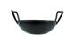 Wrought Iron Kadhai | 2 Litres | 22cm | 1.7 KG | Induction Compatible TRILONIUM | Cast Iron Cookware