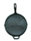Cast Iron Deep Skillet | Fry Pan | Triple Seasoned | 10.25 inches | 2.94 KG | Induction Compatible TRILONIUM | Cast Iron Cookware