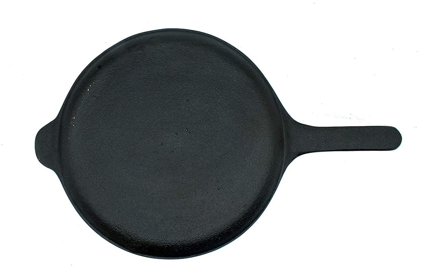 Cast Iron Skillet | Shallow Fry Pan | Omlete Pan | Pre-Seasoned | 25cm | 1.69 KG | Induction Compatible TRILONIUM | Cast Iron Cookware